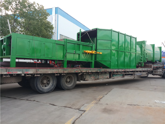 分体式水平压缩垃圾处理站设备