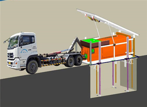 景观地埋式垃圾站